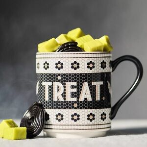 The Bistro Tile Stoneware Mug: Halloween Edition